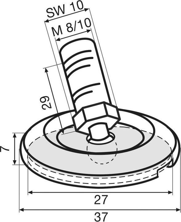 Produktbild Wagner Höhenversteller (1 Stk.)