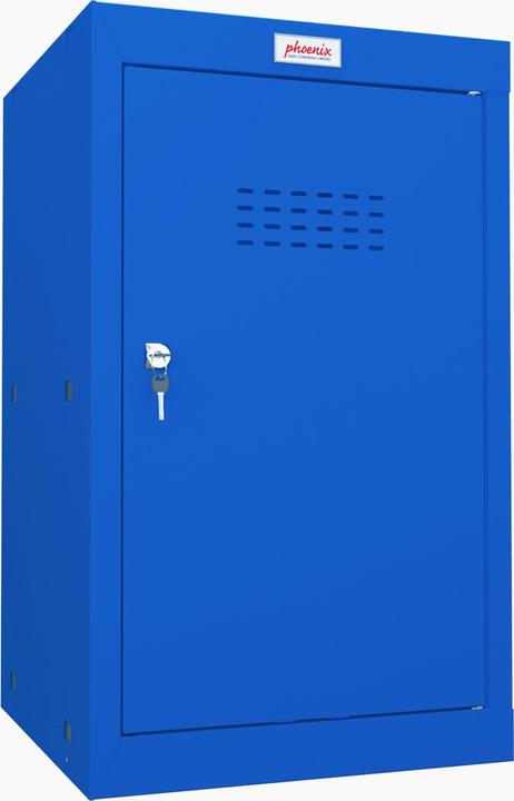 Productafbeelding Phoenix Safe Würfelspind 87l höher Türschloss blau (87 l)
