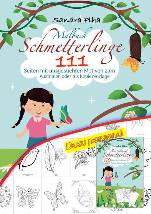Produktbild KitaFix Malbuch Schmetterlinge