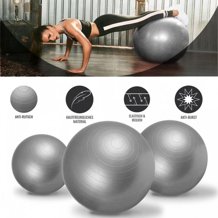 Image du produit Gorilla Sports Ballon d'exercice (75 cm)