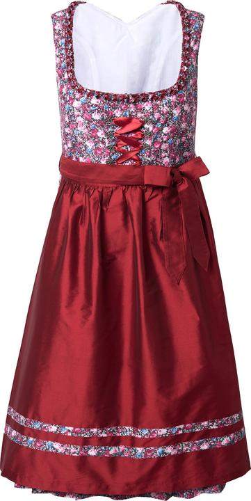 Produktbild Ulla Popken Midi-Dirndl, Schnürung, Carré-Ausschnitt, ärmellos (60)