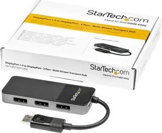 Image du produit StarTech Plate-forme portuaire DisplayPort 3 (USB-A, 3 ports)