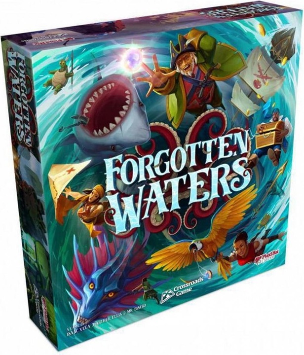 Actual product image Plaid Hat Games Connoisseur Game Forgotten Waters (German)