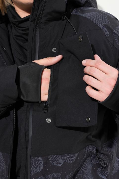 Produktbild Ulla Popken HYPRAR Performance-Jacke, wasserdicht, Schneefang, Kapuze (56)