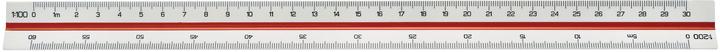 Linex Reduktionsmassstab (30 cm, Kunststoff)