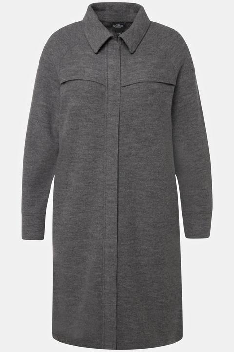 Actual product image Ulla Popken Boiled Wool Coat (58)