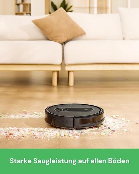 Actual product image Vactidy Robot Vacuum and Mop with 2800 Pa Suction, 120-Minute Runtime, Alexa App Siri Control for Pet Hair (Vacuum mopping robot)