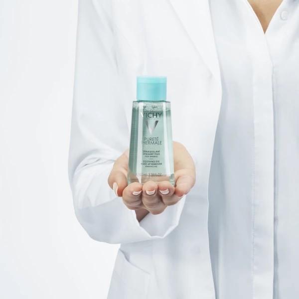 Produktbild Vichy Pureté Thermale Augen Make-up-Entferner sensitiv (Make-Up Entferner, 100 ml)