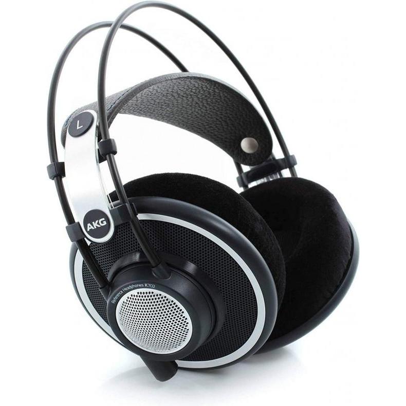 AKG Pro K702 (keine Geräuschunterdrückung, Kabelgebunden), Kopfhörer, Schwarz
