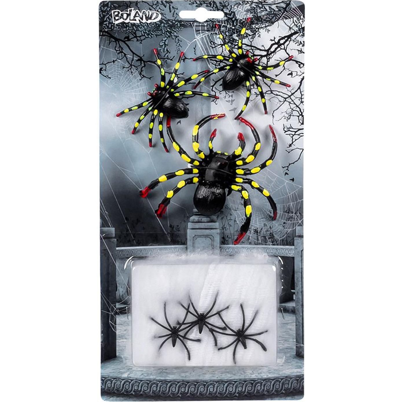 Boland Spinngewebe 5g mit 6 Spinnen (1 Stk.) (BO74419)