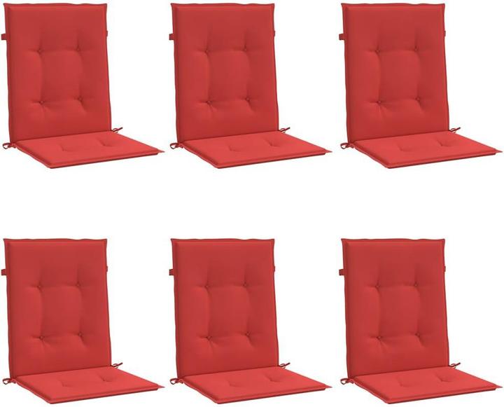 Produktbild vidaXL Gartenstuhlauflage für Niedriglehner (100 x 50 cm)