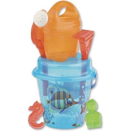 Thumbnail - Androni Set Sea With Formines, Pallet, Rake And Watering can Colors Assorted