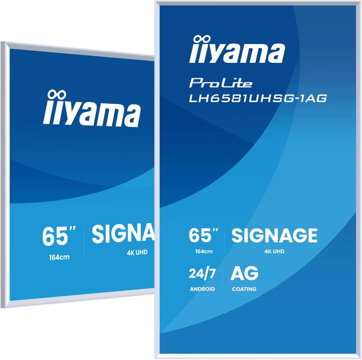 Image du produit iiyama LFD ProLite LH6581UHSG-1AG (3840 x 2160 pixels, 64.50")