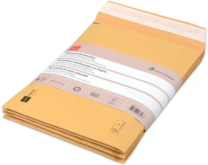 Actual product image Elco Envelope Zero Plastic 200 x 275 mm, 4 pieces (4 x)
