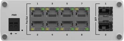 Image du produit Teltonika TSW200 PoE+ switch x8 (8 Ports)