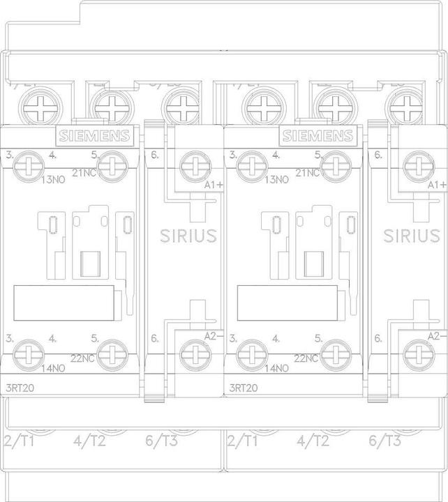 Produktbild Siemens CONTACTOR REV S0 38A 24VDC SCREW
