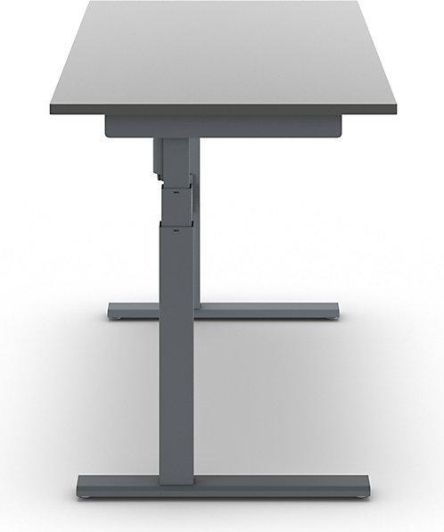 Actual product image eurokraft pro Work table, electrically height adjustable (160 cm, 80 cm)