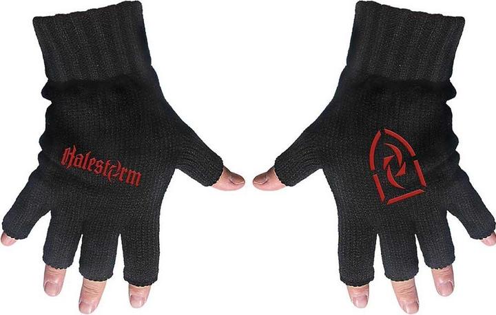 Actual product image Halestorm Unisex Adult Logo Fingerless Gloves (One size)