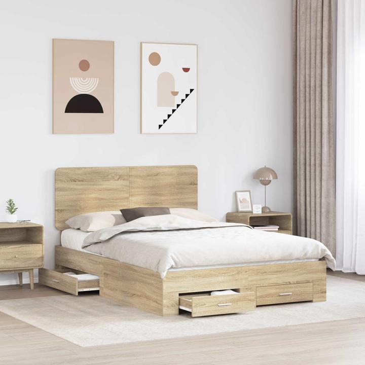 Image du produit vidaXL Bettrahmen (140 x 190 cm)