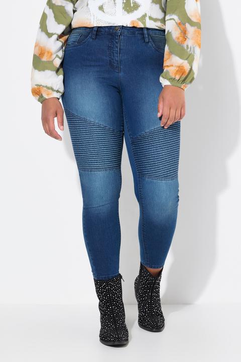 Produktbild Angel of Style Jeans, Slim Fit, Patch-Look, 5-Pocket (44)