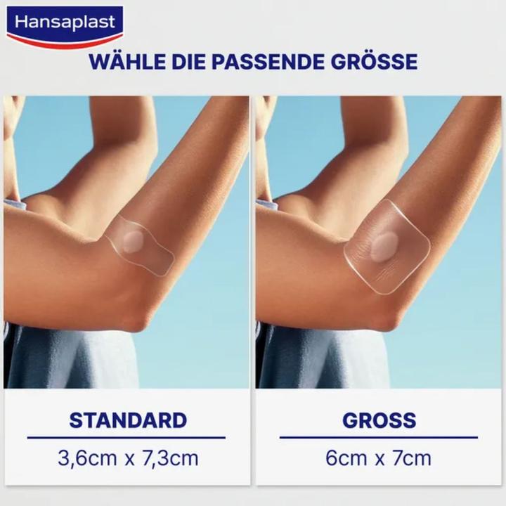 Image du produit Hansaplast Zweite Haut Schutz Hydrokolloid Medium (6x)