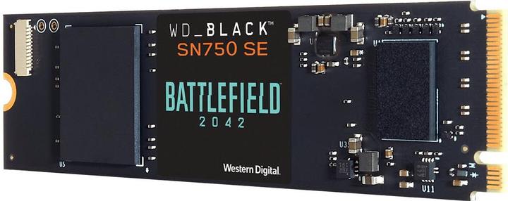 Actual product image WD Black SN750 SE Battlefield 2042 PC Game Code Bundle (1000 GB, M.2 2280)