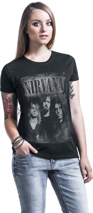 Actual product image Nirvana Faded Faces Girlie XL (XL)