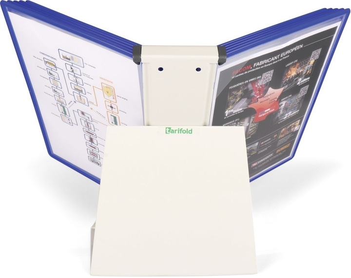 Actual product image Tarifold Table stand 434901 A4 10panels Easy Load bl
