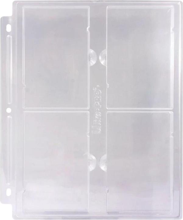 Ultra Pro Pagina a 4 tasche (1ct) per lastre PSA graduate