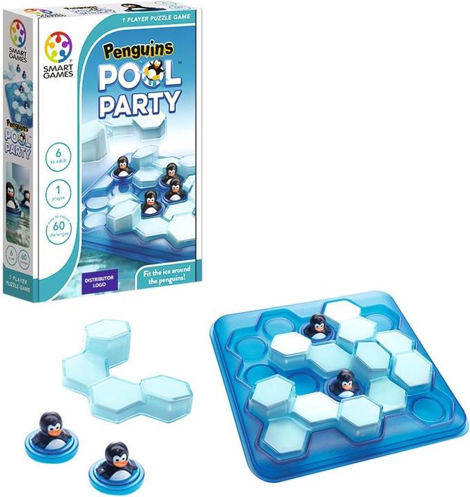 Actual product image Smart Games Penguin Pool Party (German, French, Italian, English)