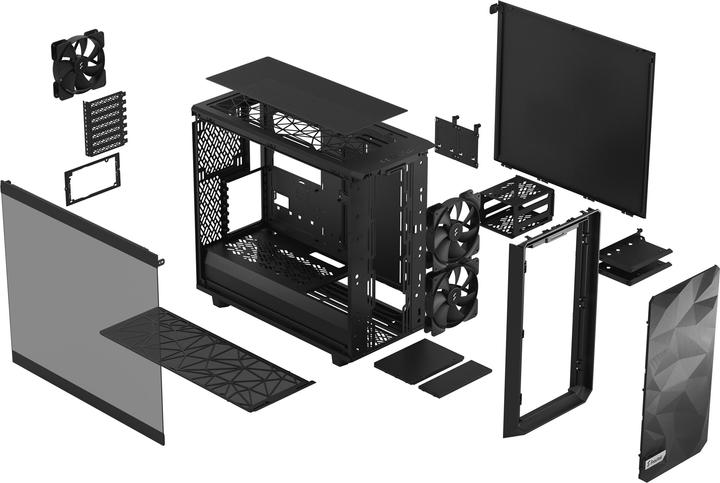 Actual product image Fractal Meshify 2 Lite (ATX, E-ATX, mATX, Mini-ITX)