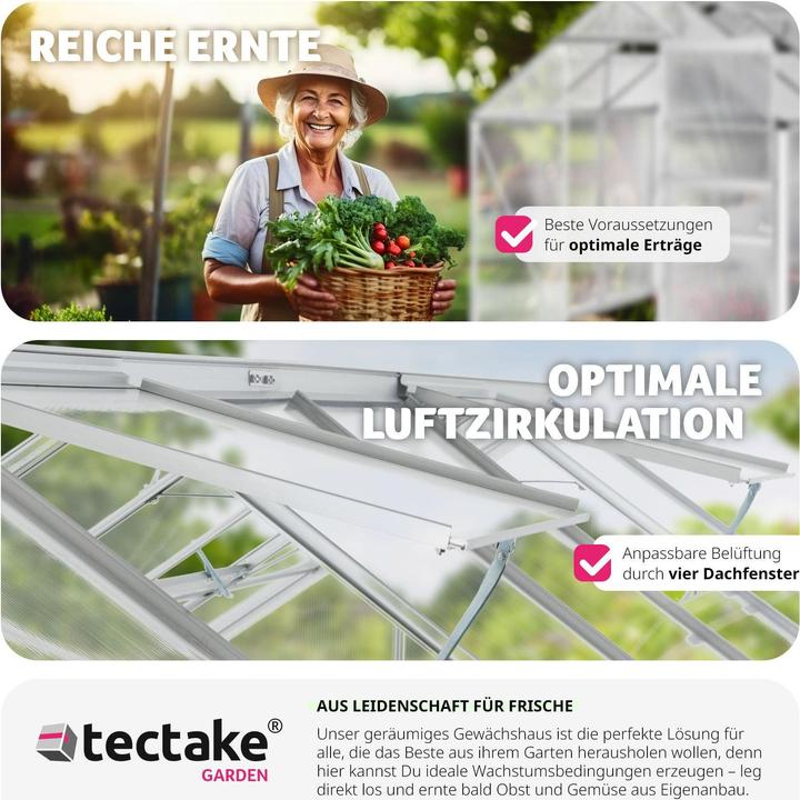 Produktbild tectake Gewächshaus