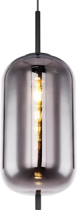 Actual product image Globo Suspension lamp Blacky black 1xE27 (E27)