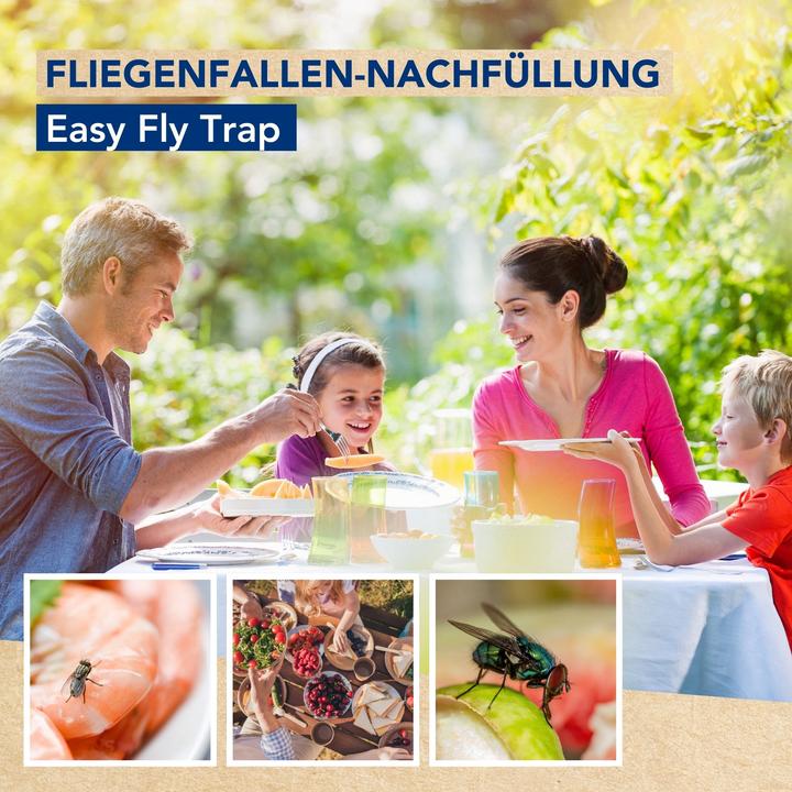 Actual product image Edialux Refill pack fly trap, 5 x 30g