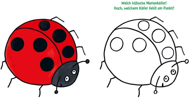 Produktbild Das dicke Kindergarten-Malbuch: Auf der Wiese