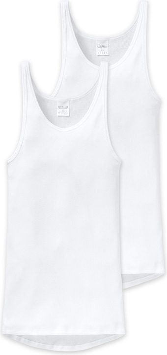 Actual product image Schiesser Original double rib 2PACK undershirt (S)