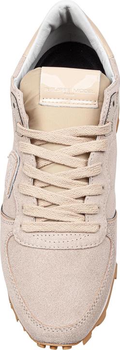 Actual product image Philippe Model sneakers tropez in camoscio colore beige (42)