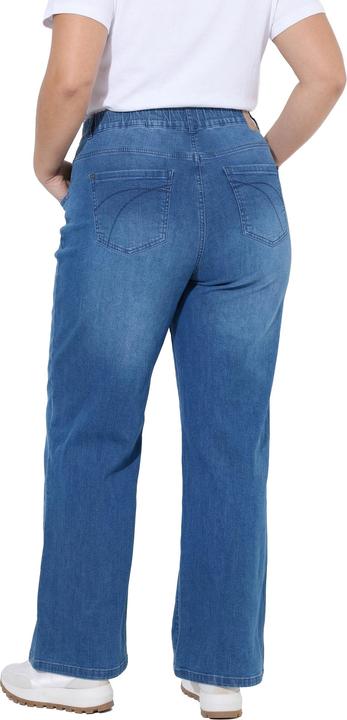 Produktbild Ulla Popken Jeans Mary, weites Bein, Elastikbund (46)