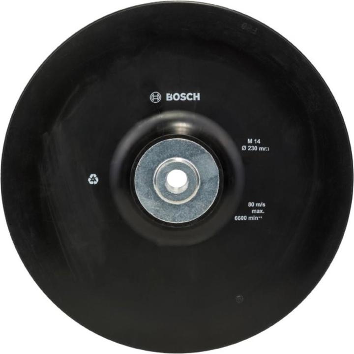 Actual product image Bosch Professional Zubehör PRO Backing Pad soft, 230 mm, M14, soft (P60)