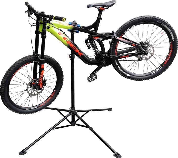 Image du produit Wiltec E-Bike Support de réparation 360° jusqu'à 30kg Pedelec Support de montage vélo