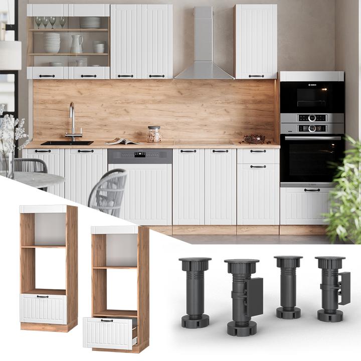 Produktbild Vicco Mikrowellenschrank Fame-Line (60 x 58.10 x 153.60 cm)