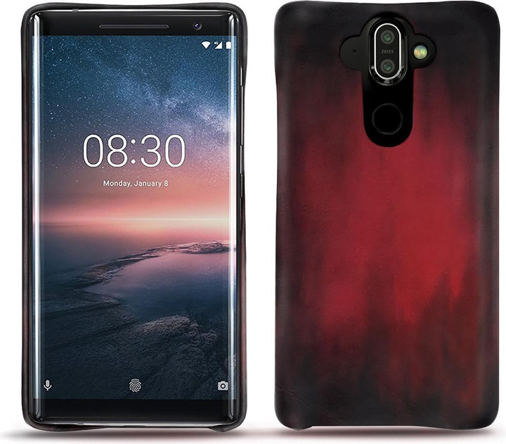 Actual product image Noreve Leather cover (Nokia 8 Sirocco)
