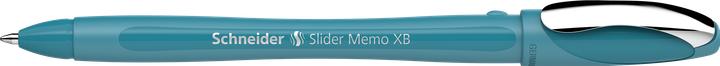 Actual product image Schneider Ballpoint pen Slider Memo XB (Blue, Teal, Teal, 1x)