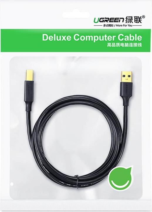 Produktbild Ugreen USB A – USB B (5 m, USB 2.0)