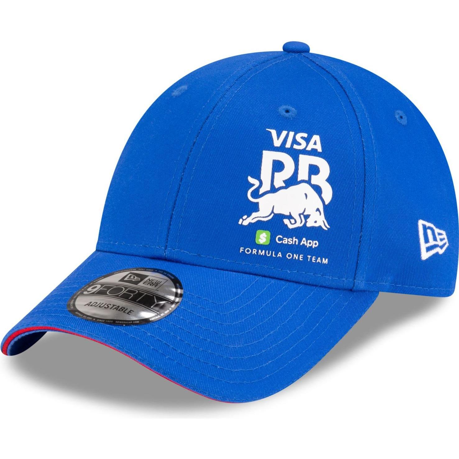 New Era, Herren, Cap, 9Forty Strapback Cap - VISA CASH APP Racing Bulls, Blau, (One Size)