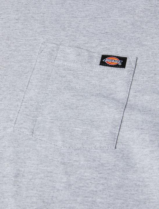 Produktbild Dickies Heavyweight Ls Pocket Tee Relaxed Heather Grey (L)
