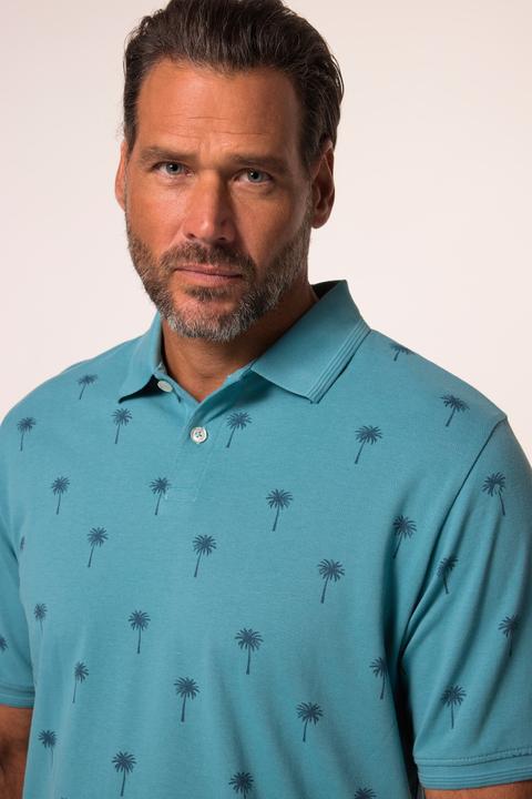 Produktbild JP1880 JP 1880 Poloshirt, Halbarm, Piqué, Alloverdruck (5XL)
