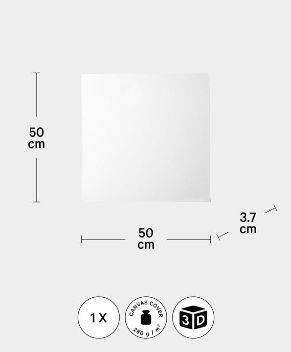Produktbild I Am Creative Keilrahmen 50 x 50 (50 x 3.70 cm)