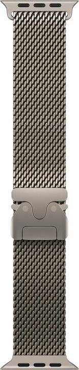 Immagine prodotto Apple Natural Titanium Milanese Loop (49 mm, 95% di titanio riciclato)