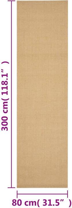 Produktbild vidaXL Teppich (80 x 300 cm)